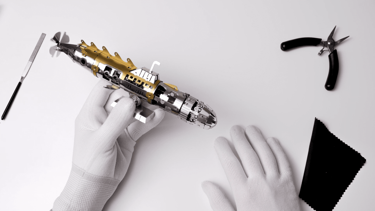 Metal Time Models - Elusive Nautilus Submarine