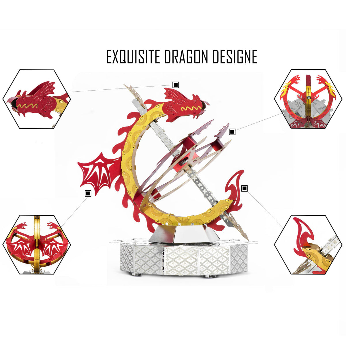 Metal Time Models - Sun Chaser Stylish Clock