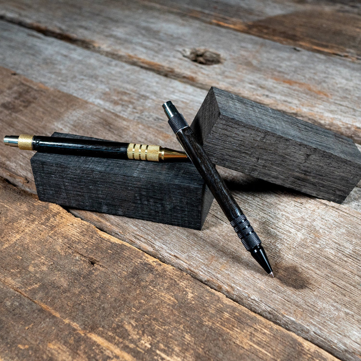 Handcrafted Mechanical Pencil Made with Ancient Wood That Spans Millennia
