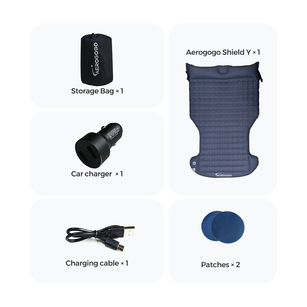 Aerogogo Air Mattress for Tesla Model Y - Turn Your Tesla Into the Ultimate Sleep Haven