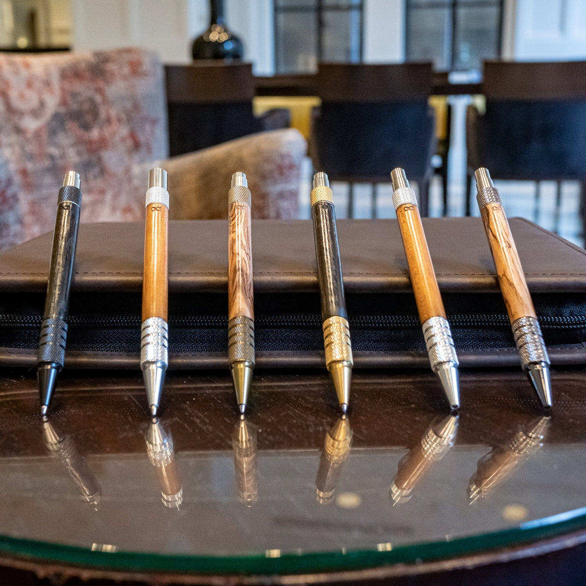 Handcrafted Mechanical Pencil Made with Ancient Wood That Spans Millennia