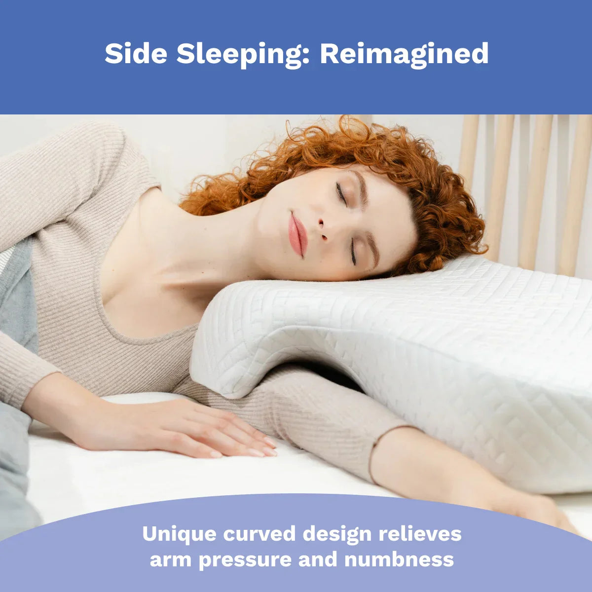 DreamArch® - A Doctor-Developed Contoured Pillow