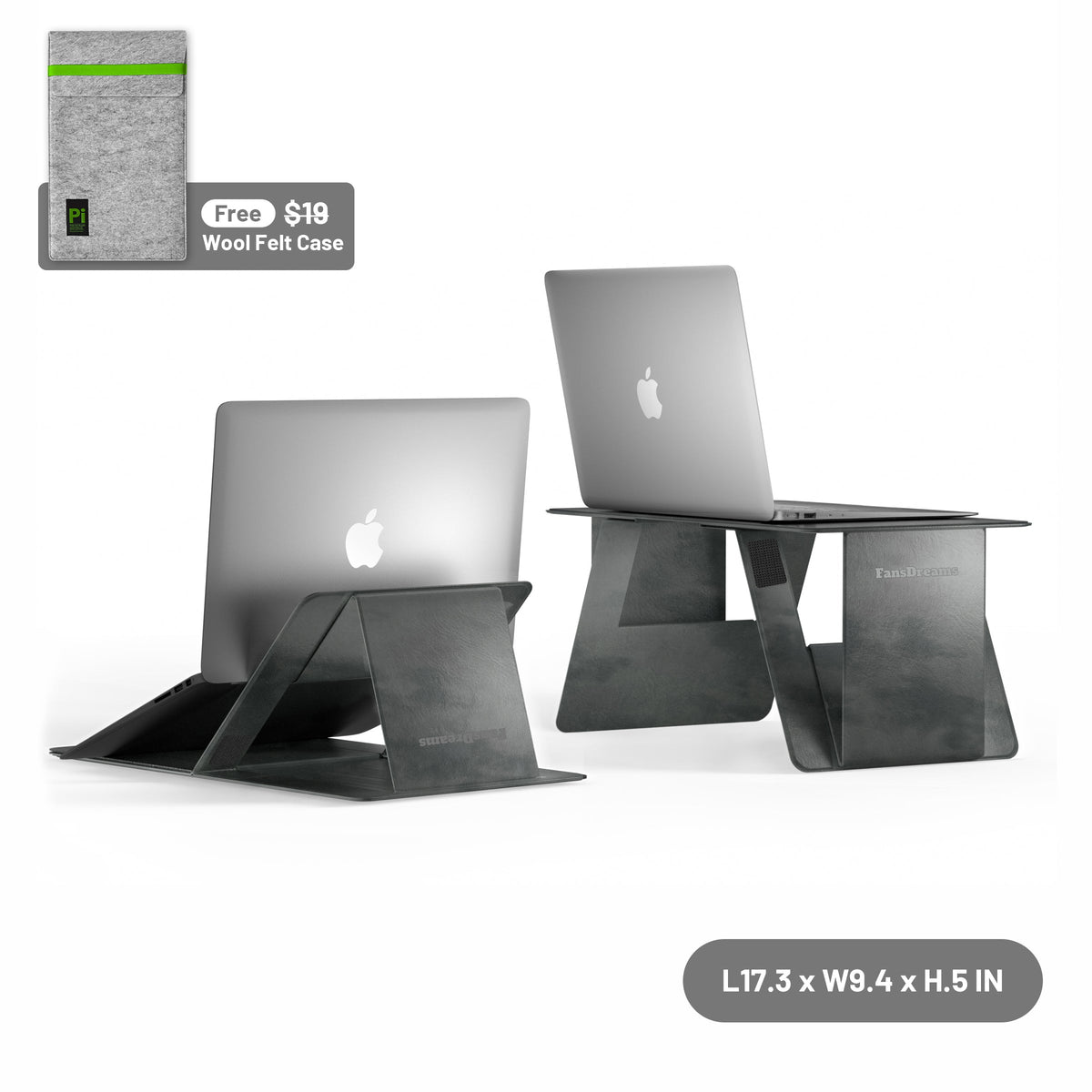 FANSDREAMS M QUICK-FOLD LAP DESK – UNFOLD YOUR WORKSPACE ANYWHERE. THE PAPER-THIN PORTABLE DESK BUILT FOR MODERN LIFE.