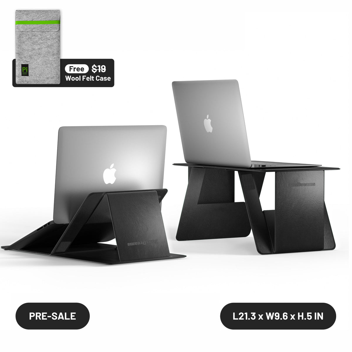 FANSDREAMS M QUICK-FOLD LAP DESK – UNFOLD YOUR WORKSPACE ANYWHERE. THE PAPER-THIN PORTABLE DESK BUILT FOR MODERN LIFE.