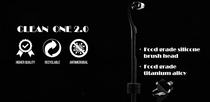Clean One 2.0 - Scientific Vertical Brush Toothbrush