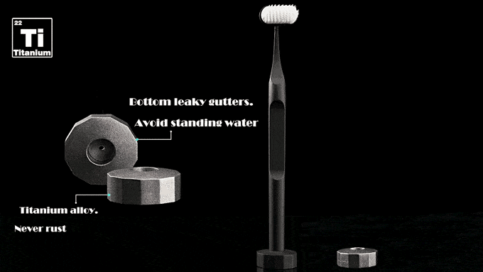 Clean One 2.0 - Scientific Vertical Brush Toothbrush