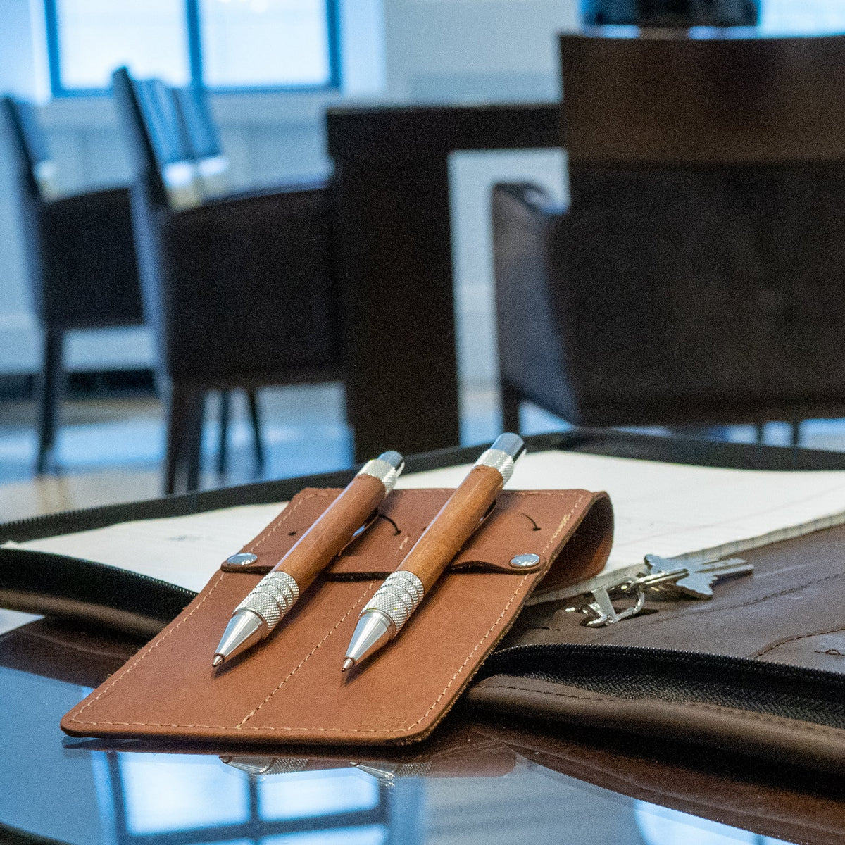 Handcrafted Mechanical Pencil Made with Ancient Wood That Spans Millennia