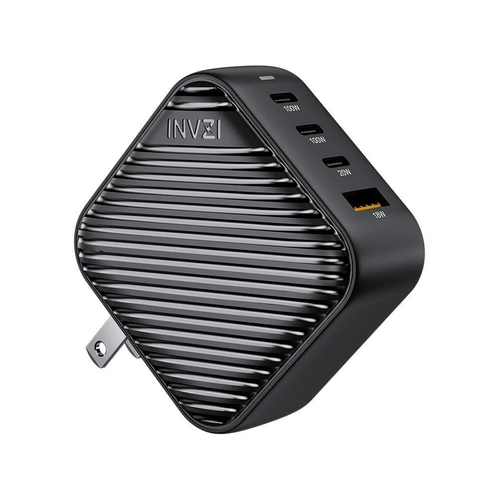 INVZI Power Adapters &amp; Chargers INVZI GaNHub 100W GaN USB-C Charger 4-Port 3C1A (GaNHub 100W)