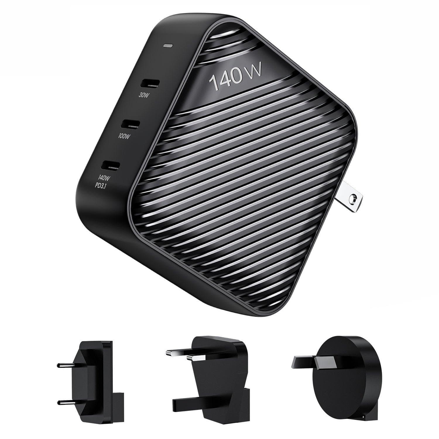 INVZI Power Adapters & Chargers INVZI GaNHub 140W GaN USB-C Charger with PD 3.1 (GaNHub 140W)