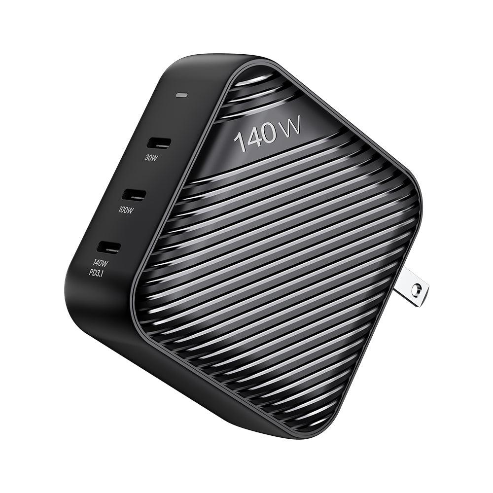 INVZI GaNHub 140W GaN USB-C Charger with PD 3.1 (GaNHub 140W) - INVZI