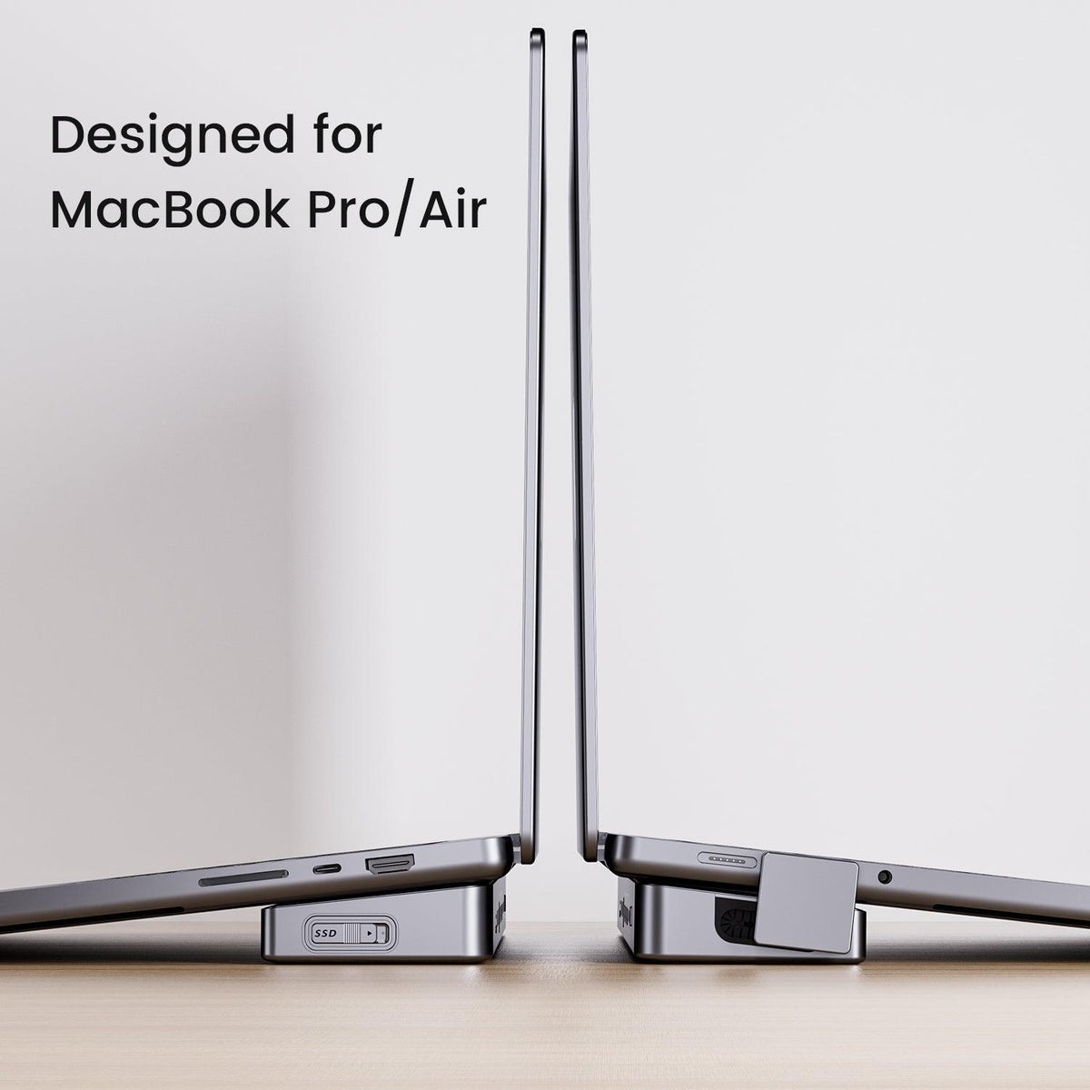 INVZI Laptop Docking Stations INVZI MagHub - Pop Up SSD USB-C Docking Station for MacBook Pro/Air