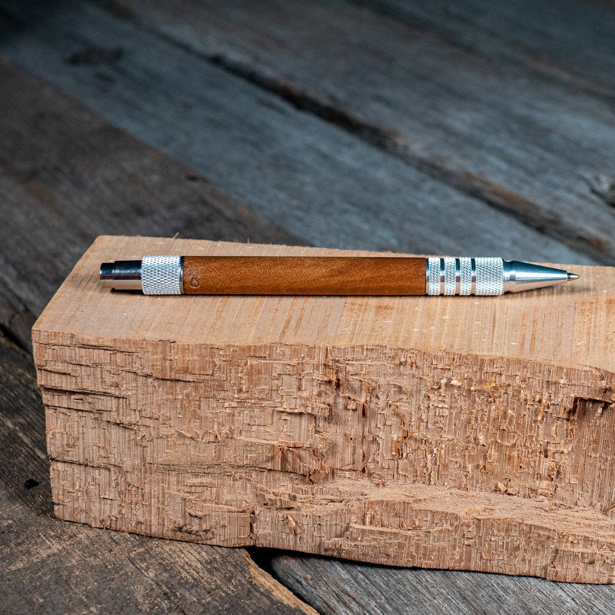 Handcrafted Mechanical Pencil Made with Ancient Wood That Spans Millennia