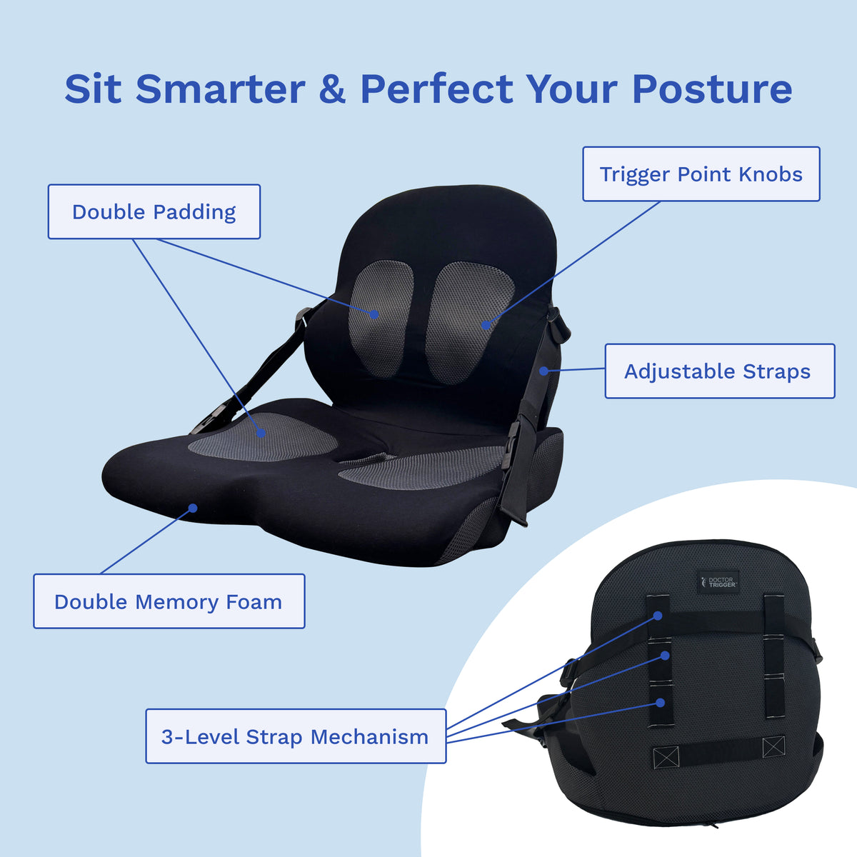 Lifted Lumbar® - Relieve Back Pain &amp; Improve Posture