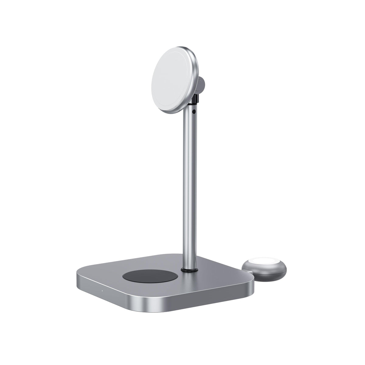 MagFree Elevate: The Height-Adjustable 3-in-1 Wireless Charging Station for iPhone 15 MFi Certified - INVZI