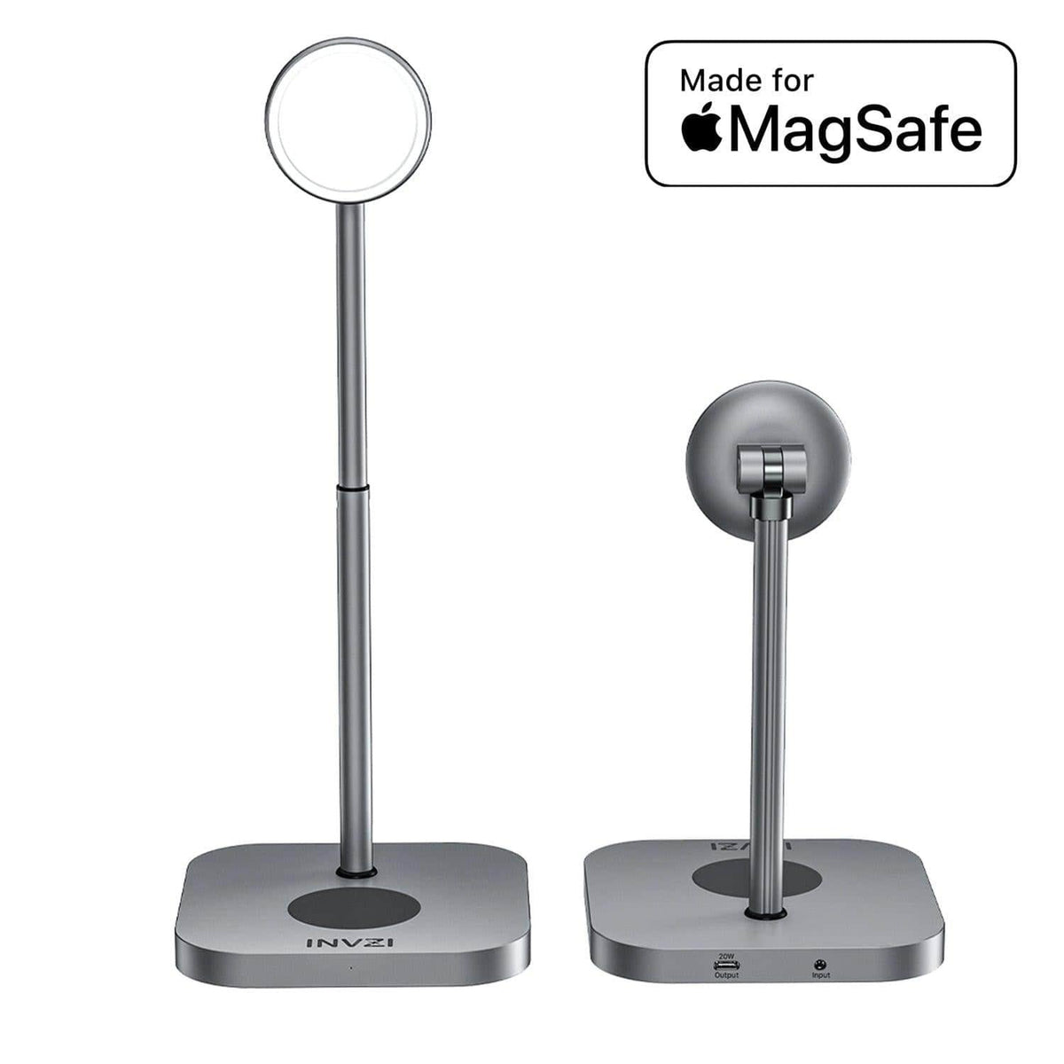 INVZI MagSafe Wireless Charger INVZI MagFree 3-in-1 MagSafe Charger 【Apple MFi Certifiedã€?for iPhone 14, AirPods, Apple Watch and iPad