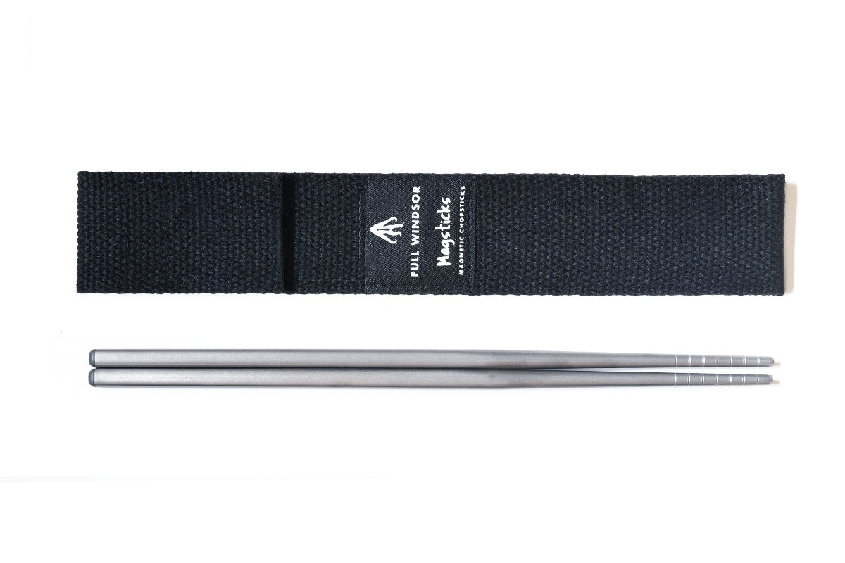 Magsticks - Titanium Magnetic Chopsticks for Easy Storage - Full-Windsor-US