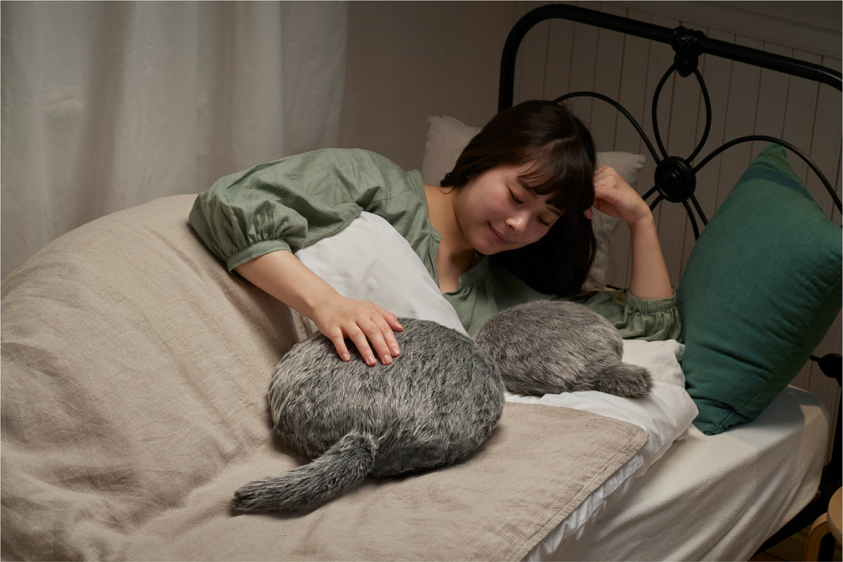 Petit Qoobo - The Calming Robotic Pet That Gently Responds to Your Touch