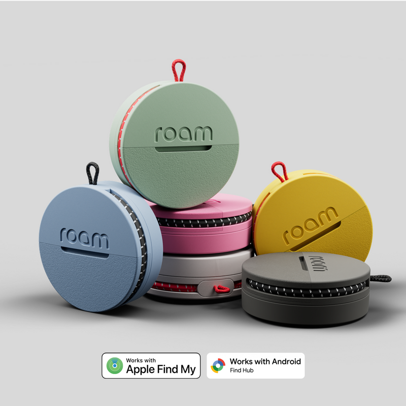 Roam Smart Tracker (Multi-Pack) - Never Lose Your Keys, Bags or Luggage Again