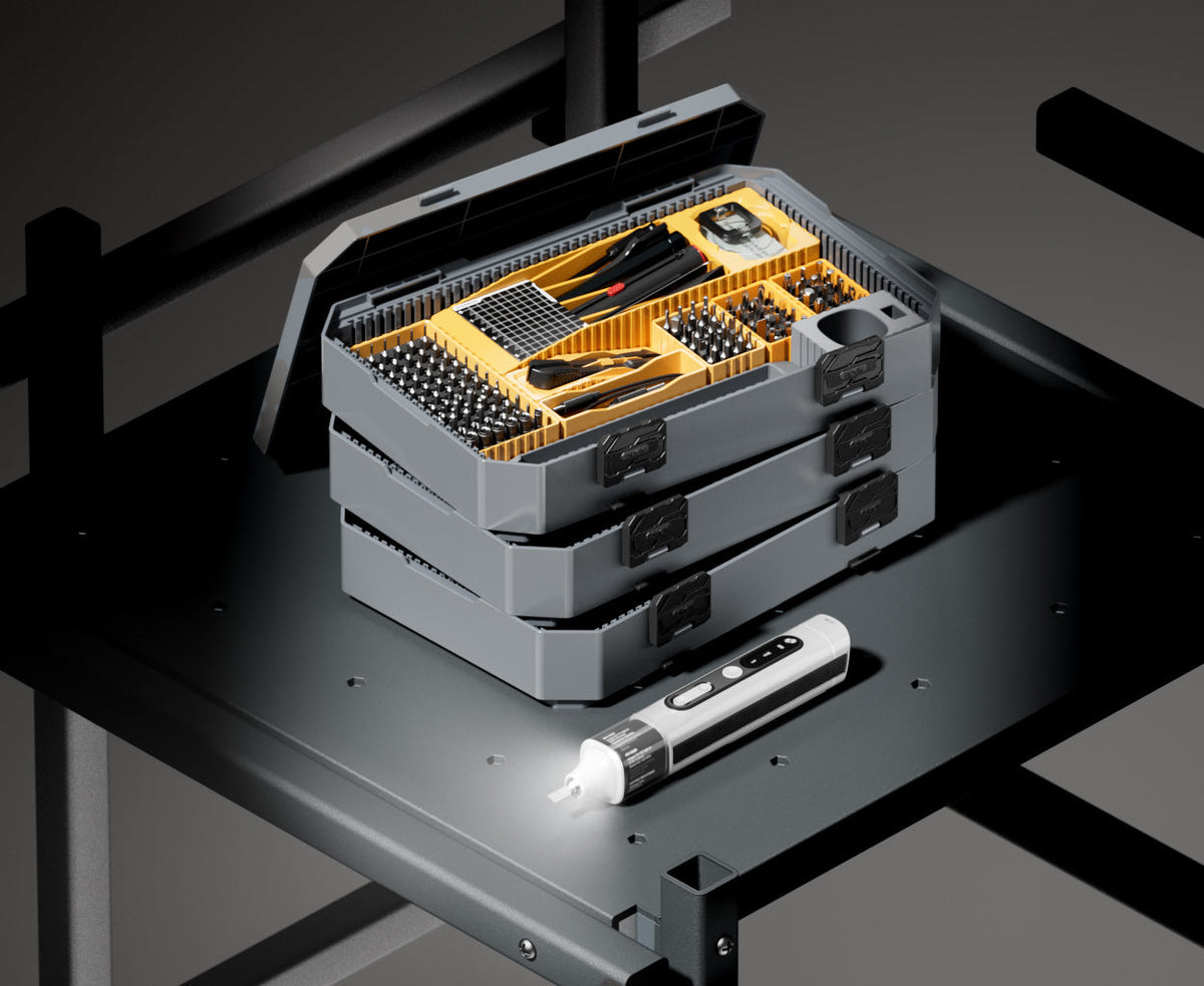 Jakemy All-Purpose High Torque Screwdriver Set - Manual RS04 or Smart 4 Torque RS